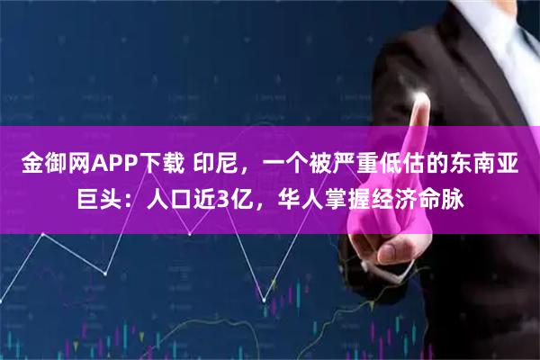 金御网APP下载 印尼,一个被严重低估的东南亚巨头:人口近3亿,华人掌握经济命脉